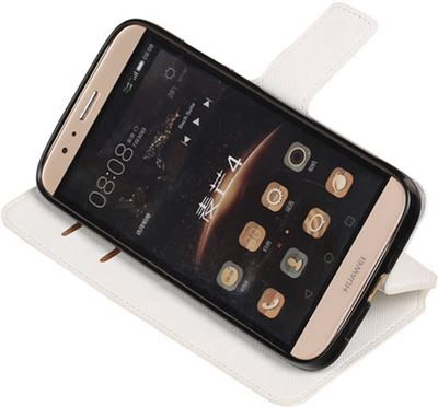 Graden Celsius Keel kiespijn Best Cases .nl Wit Huawei G8 TPU wallet case booktype hoesje HM Book  telefoonhoesje kopen? | Kieskeurig.nl | helpt je kiezen