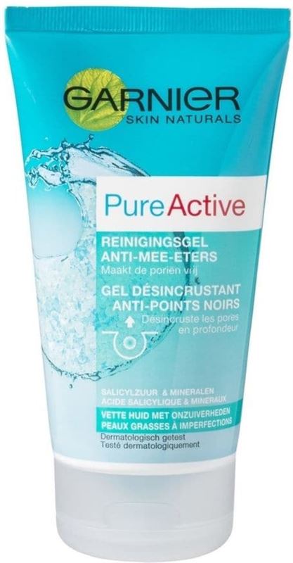 Garnier SkinActive Pure Active Reinigingsgel- 150ml - Cleansing Gel Verzorging (overig) kopen? | Kieskeurig.nl | je