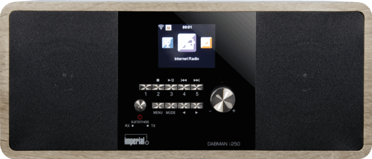 Imperial DABMAN i250 walnoot