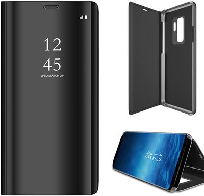 Voorstel resultaat onstabiel iCall Samsung Galaxy S9 - Lederen Spiegel Wallet Hoesje Zwart met Siliconen  Houder - Portemonee Hoesje telefoonhoesje kopen? | Kieskeurig.nl | helpt je  kiezen