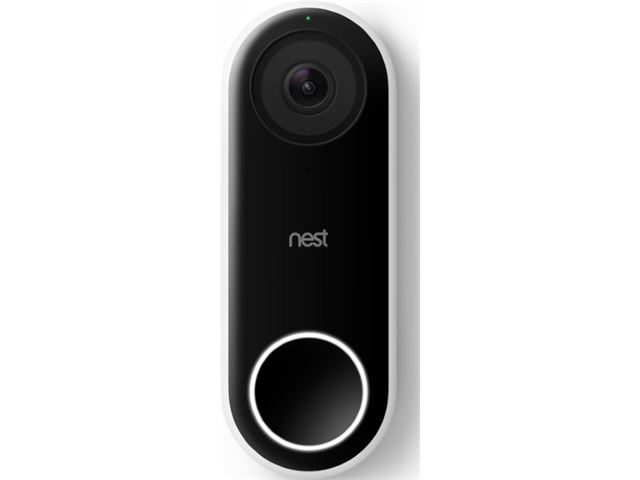 Google Nest Hello zwart, zilver