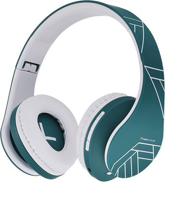 PowerLocus Bluetooth over ear draadloze koptelefoon en vaste Inklapbaar headsets met een microfoon SD/TF FM voor iPhone/Samsung/iPad/PC â€“ Blauw koptelefoon kopen? | Kieskeurig.be | helpt je kiezen