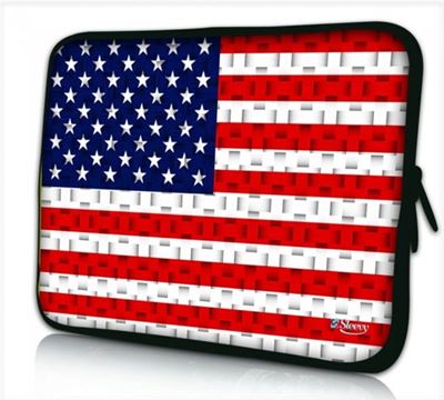 Crimineel leerboek Hoofd Sleevy 17 3 laptophoes USA vlag patroon laptoptas kopen? | Kieskeurig.nl |  helpt je kiezen