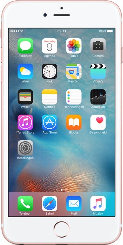 Apple iPhone 6s Plus 128 GB / rosé goud