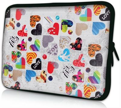 Verzoenen Chip zij is Sleevy Laptophoes 13 3 gekleurde harten laptoptas kopen? | Kieskeurig.nl |  helpt je kiezen