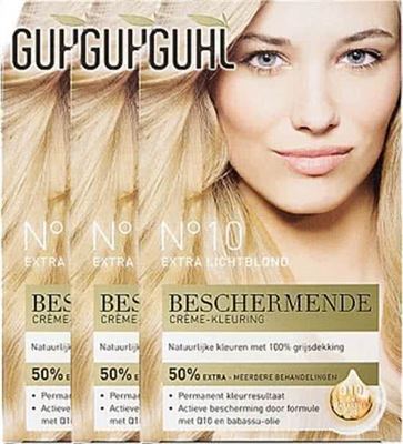 Edelsteen Wiskunde Vleien GUHL Haarverf Beschermende Creme-kleuring 10 Extra Licht Blond  Voordeelverpakking verzorging (overig) kopen? | Kieskeurig.nl | helpt je  kiezen