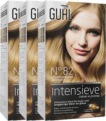nikkel dealer Pijl GUHL Haarverf Intensieve Creme-kleuring 82 L-goudblond Voordeelverpakking  verzorging (overig) kopen? | Kieskeurig.nl | helpt je kiezen