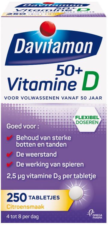 Davitamon D 50+ Tabletten Medisch-gezondheid (overig) kopen? | Kieskeurig.nl | helpt je kiezen