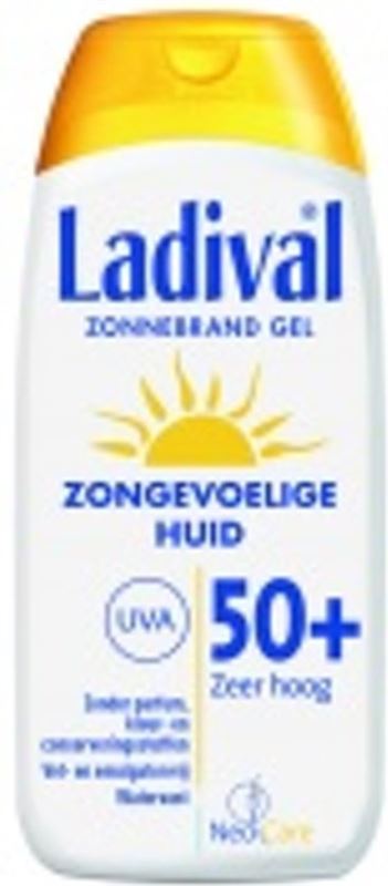 Ladival Sun Gel Zongevoelige Huid F50+ 200ML