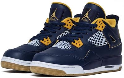 nike Air Jordan 4 Dames Blauw