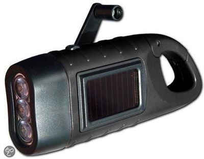 Waardig teer Tranen Powerplus Seahorse Dynamo en Solar Oplaadbare 3 LED Zaklamp met  Karabijnhaak - Kleur:zwart - Amorphous Zonnecel | Prijzen vergelijken |  Kieskeurig.nl