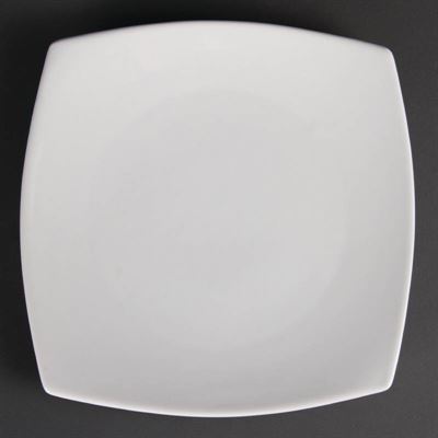 Alstublieft verkeer Kust Olympia Whiteware vierkante borden met afgeronde hoeken 24x24 cm 12 Stuks  keuken kopen? | Kieskeurig.nl | helpt je kiezen