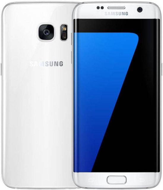 Samsung Green Mobile Refurbished Galaxy S7 Edge Kleur: Wit Opslagcapaciteit: 32 GB Kwaliteit: Als nieuw