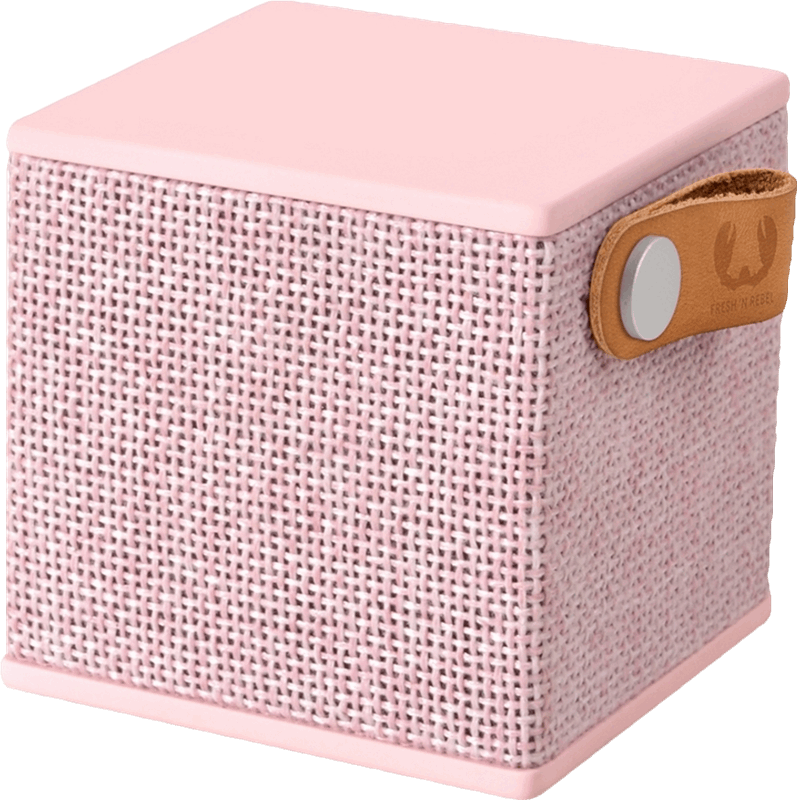 Fresh ’n Rebel Rockbox Cube Fabriq Edition roze