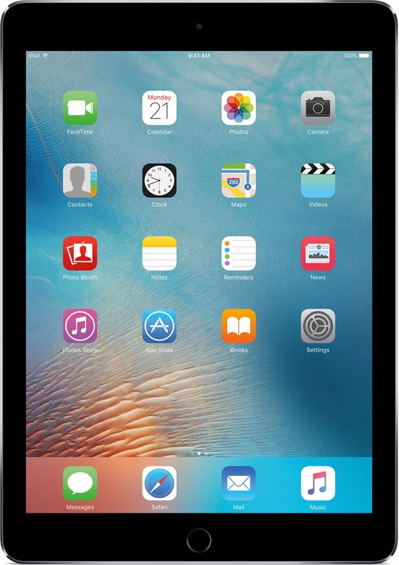Renewd iPad Refurbished Apple iPad Pro 9.7” WiFi + 4G – 32GB - Spacegrijs 9,7 inch / grijs / 32 GB / 4G
