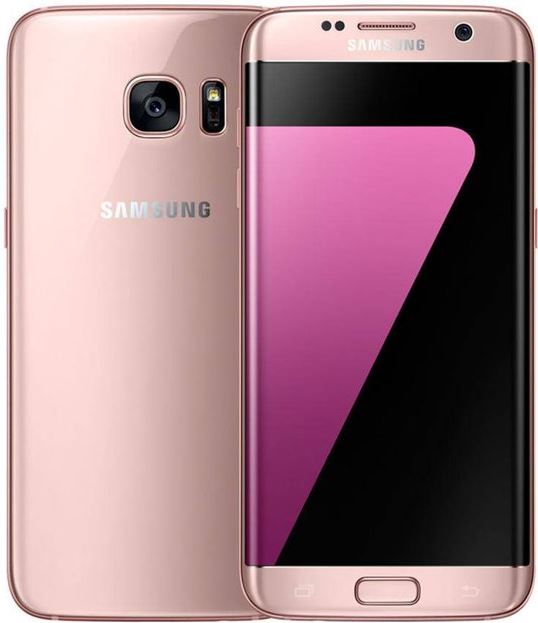 Samsung Green Mobile Refurbished Galaxy S7 Edge Kleur: Roze Opslagcapaciteit: 32 GB Kwaliteit: Als nieuw