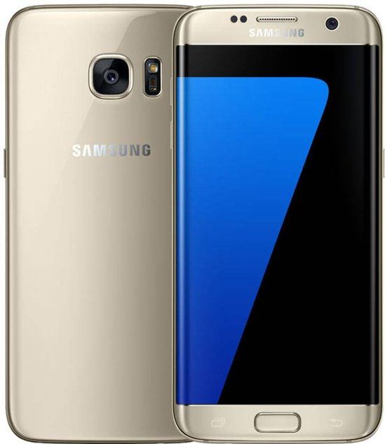 Samsung Green Mobile Refurbished Galaxy S7 Edge Kleur: Goud Opslagcapaciteit: 32 GB Kwaliteit: Goed