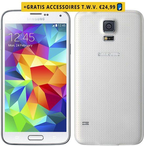 Samsung Green Mobile Refurbished Galaxy S5 Kleur: Wit Opslagcapaciteit: 16 GB Kwaliteit: Als nieuw