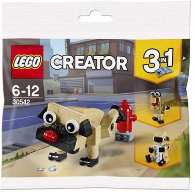 Doen ruw Vestiging lego Creator 30542 Cute Pug | Prijzen vergelijken | Kieskeurig.nl