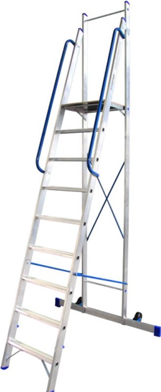 Alumexx Plateau-ladder 9 treden