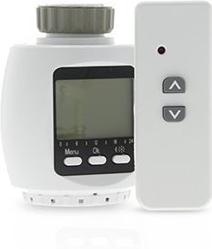 Profile Radiator Regulator Qnet with Remote Control White