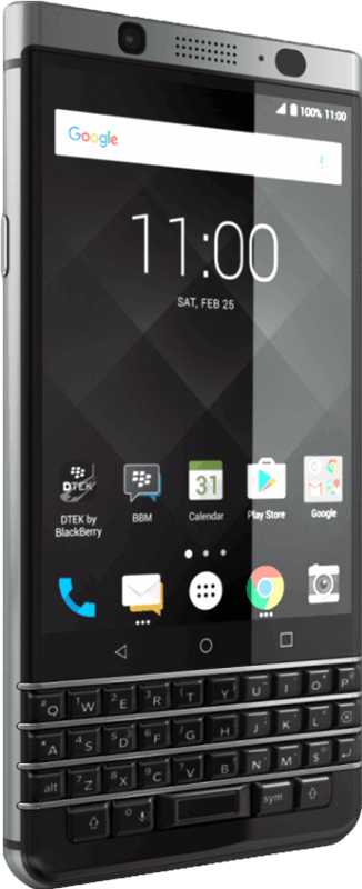 BlackBerry KEYone 32 GB / zwart, zilver