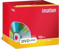 Imation DVD+RW 120min/4 7Gb 10 stuks in jewelcase