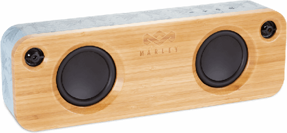 The House of Marley Get Together zwart, blauw, hout