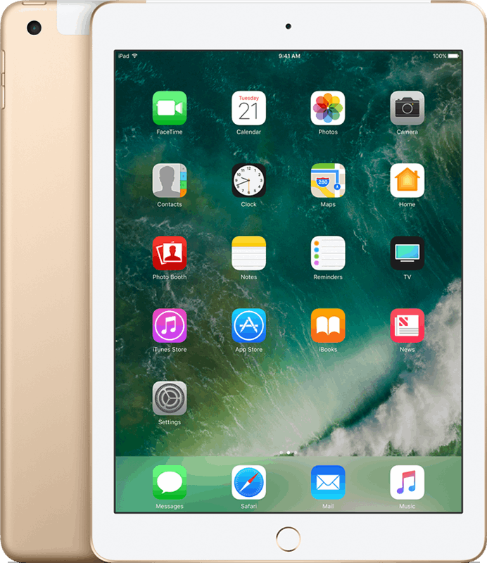 Apple iPad 2017 9,7 inch / goud / 128 GB / 4G