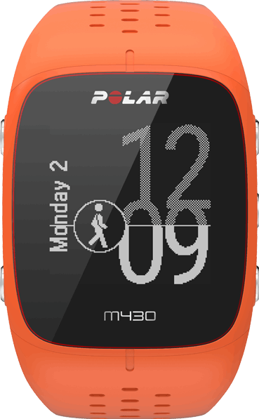 Polar M430 zwart, oranje