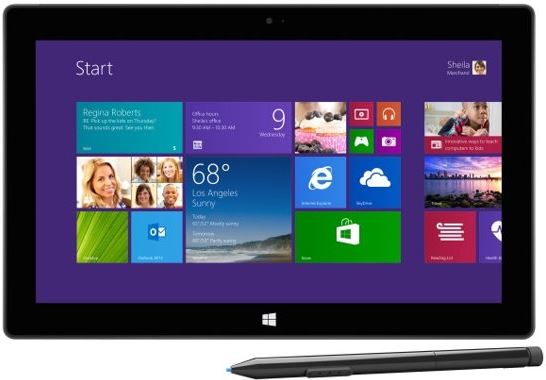 Microsoft Surface Pro 2 128GB Zwart Grijs + Toetsenbordcover