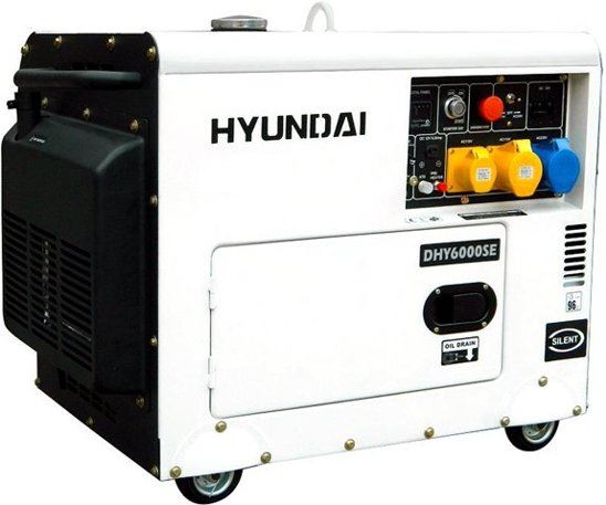 Hyundai Hyundai diesel stand-by generator / aggregaat â€“ 5300 Watt