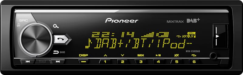kom tot rust weduwnaar Beschrijving Pioneer MVH-X580DAB autoradio kopen? | Kieskeurig.be | helpt je kiezen