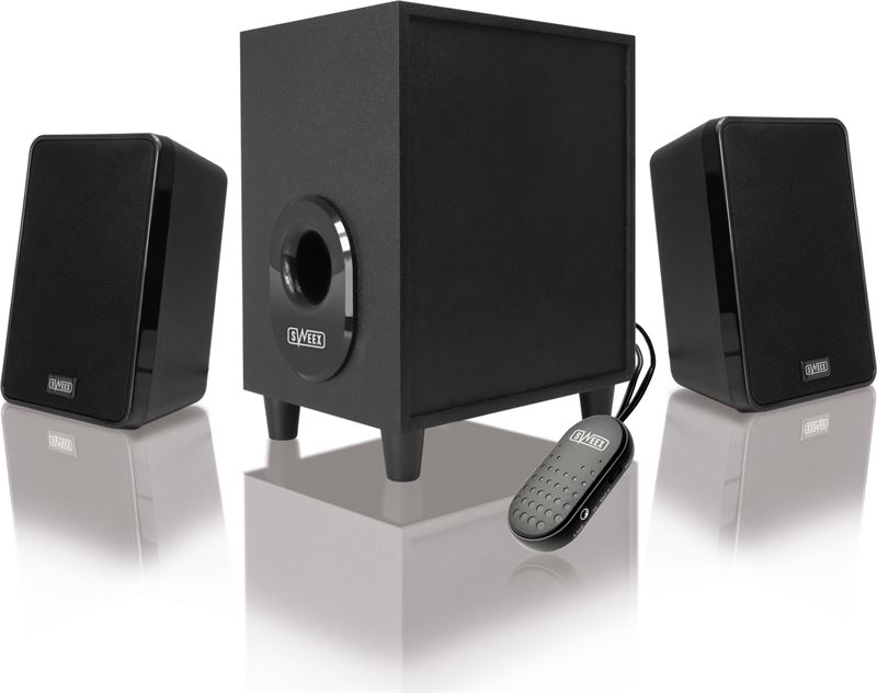 Sweex 2.1 Speaker Set UK surround set / zwart