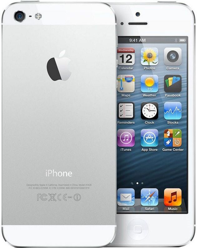 Apple iPhone 5 16 GB / wit, zilver