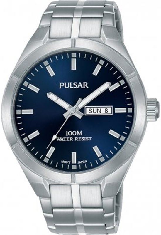 Pulsar PJ6099X1 horloge heren - zilver - edelstaal