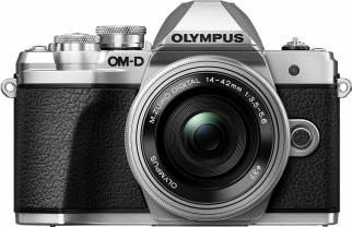 Olympus OM-D E-M10 Mark III + 14-42mm EZ + 40-150mm R zwart, zilver