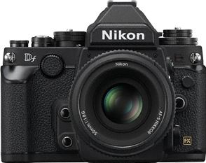 Nikon Df + AF-S NIKKOR 50mm zwart