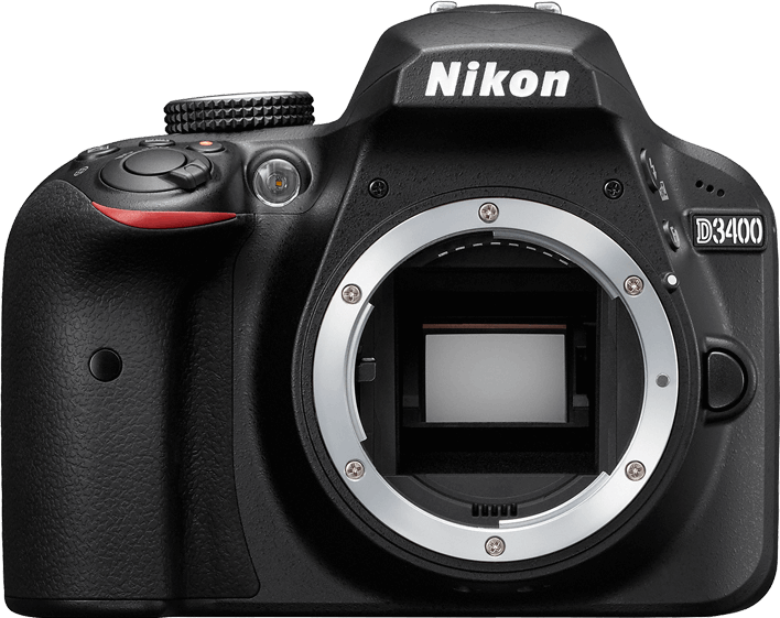 Nikon D3400 zwart
