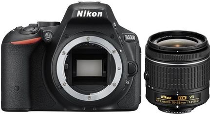 Nikon D5500 + AF-P 18-55mm VR zwart