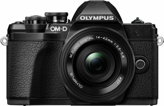 Olympus OM-D E-M10 Mark III + + 14-42mm EZ + 40-150mm R zwart