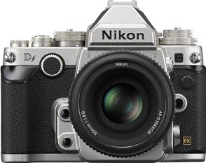 Nikon DF + AF-S NIKKOR 50mm zilver