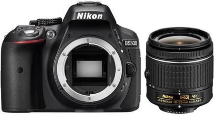 Nikon D5300 + AF-P 18-55mm VR + AF-P 70-300mm VR zwart