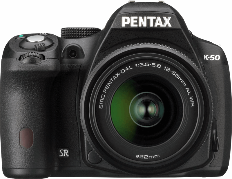 Pentax K-50 + SMC PENTAX-DA 18-55mm zwart