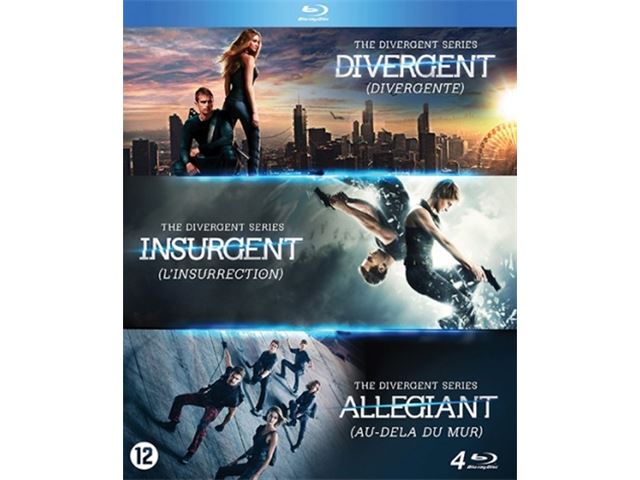 Verzoekschrift klok cassette The Divergent Series: Divergent/Insurgent/Allegiant (Bluray film kopen? |  Kieskeurig.be | helpt je kiezen