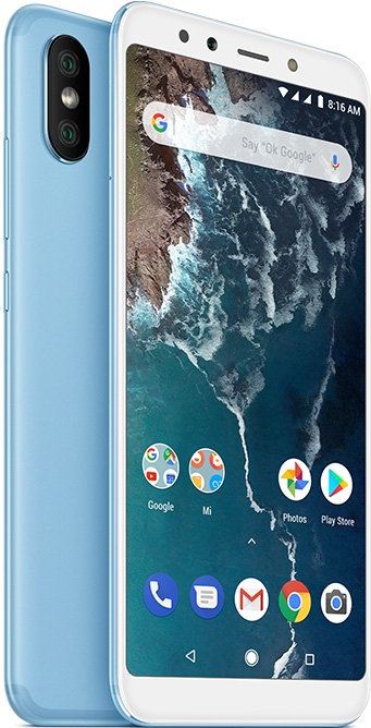 Xiaomi Mi A2 128 GB / blauw / (dualsim)
