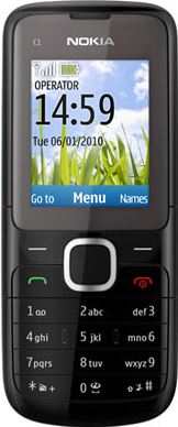 Nokia C1-01 grijs