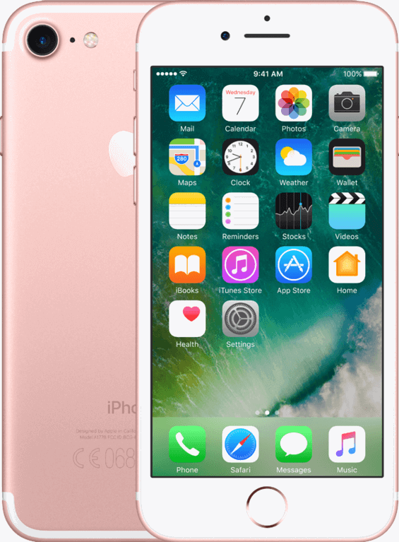 Apple iPhone 7 32 GB / rosé goud / refurbished