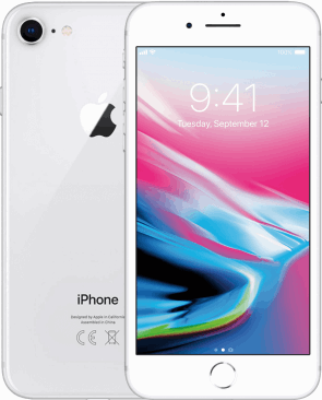 Apple iPhone 8 64 GB / zilver / refurbished