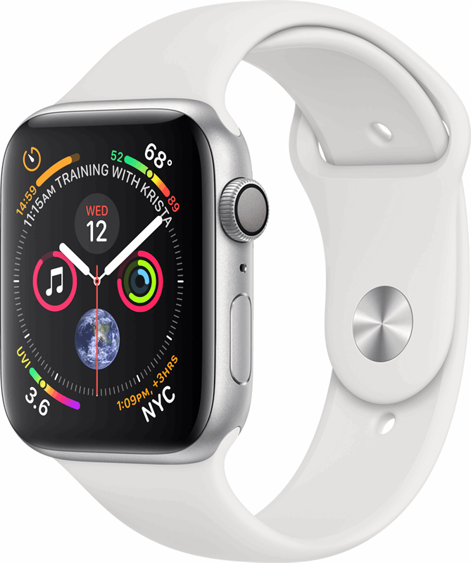 Apple 4 Watch Series 4 wit, zilver / S|L